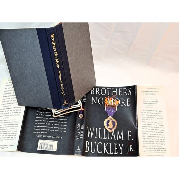 Brothers No More by William F. Buckley Jr. (1st Edition HC in DJ) - Picture 2 of 7